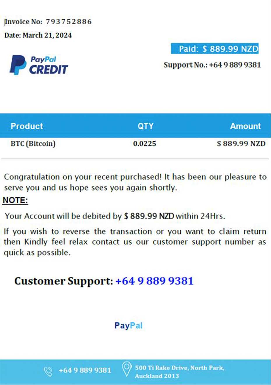 Latest scams - BNZ